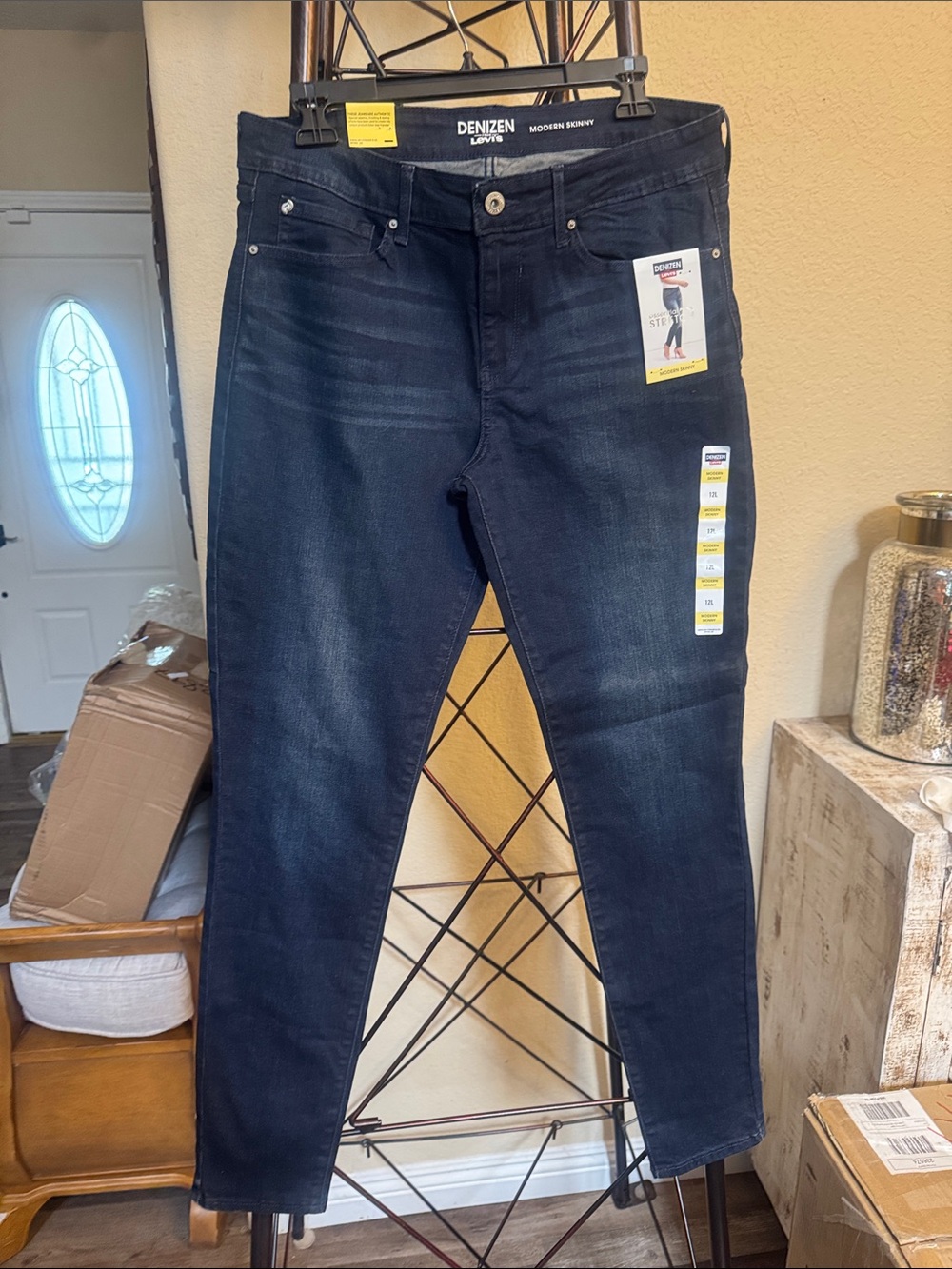Men's Modern Skinny Jeans - Dark Indigo